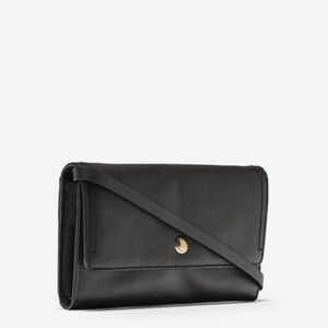 Cole Haan Black Leather Crossbody Bag